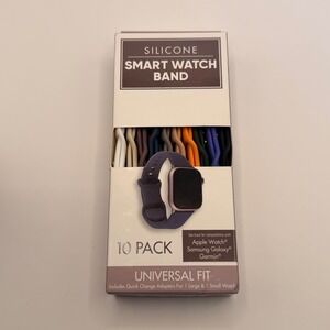 Apple  Watch Band, pack of 10,‎ new, different colors